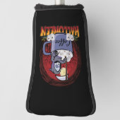 Koffie Drinken en eng zijn Golfheadcover (Draai 90)