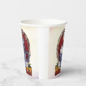 Koffie Drinken en eng zijn Papieren Bekers (Rechts)