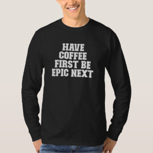 Koffie Drinken mama heeft koffie nodig mama Grafis T-shirt