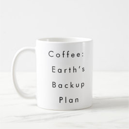 Koffie: Earth’s Backup Plan heeft een leuke mok