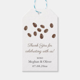 Koffie Een Baby is Brouwen Douche Favor Tags Cadeaulabel