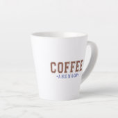 Koffie: Een beker in een beker met letterlijke Mok (Rechterhoek)