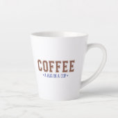 Koffie: Een beker in een beker met letterlijke Mok (Rechts)