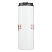 Koffie: Een beker in een beker met touwtjes (Achterkant)