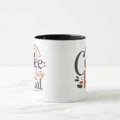 Koffie een dagelijks ritueel mok (Midden)