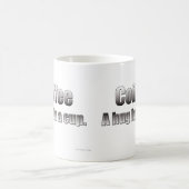 Koffie - Een knuffel in een beker Koffiemok (Center)