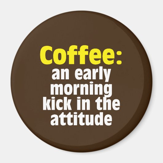 Koffie: Een vroege ochtendtrap in de houding Magneet (Voorkant)