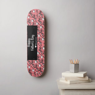 Koffie Eenvoudige legante moderne vaderdag Persoonlijk Skateboard