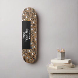 Koffie Eenvoudige legante moderne vaderdag Persoonlijk Skateboard