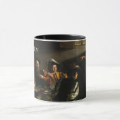 Koffie eerst! Caravaggio mok - aangepaste naam (Midden)