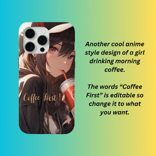 Koffie eerst iPhone 15 pro max hoesje