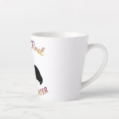 Koffie eerst, chaos later Latte mok (Rechts)