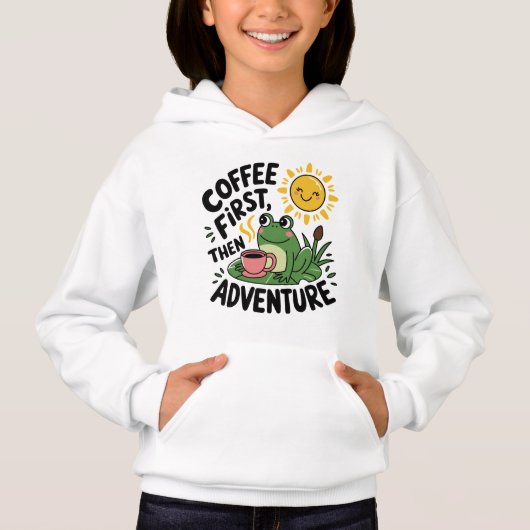 Koffie eerst dan avontuur - Schattigee eigenzinnig (Voorkant)