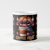 Koffie Eerst Grote Koffiekop (Voorkant)