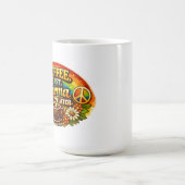 Koffie eerst, karma later magische mok (Midden)