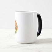 Koffie eerst, karma later magische mok (Voorkant rechts)