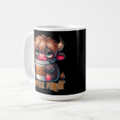 Koffie Eerst  Koffiemok (Voorkant links)
