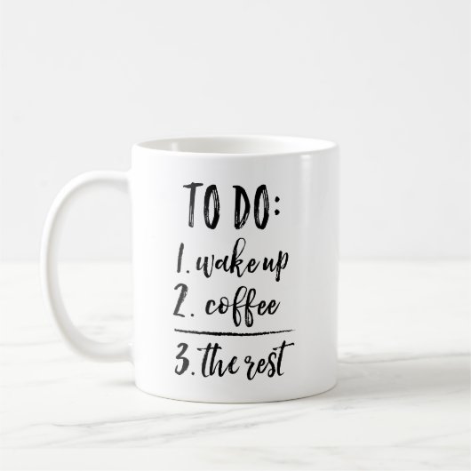 Koffie eerst koffiemok (Links)