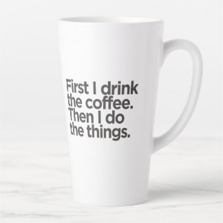Koffie Eerst Latte Mok