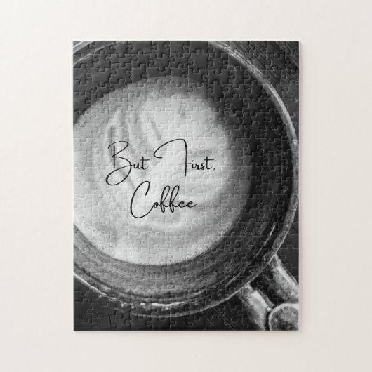 Koffie Eerst Legpuzzel (Verticaal)