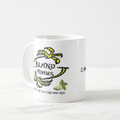 Koffie eerst, Mojitos later keramische Mok (Voorkant links)