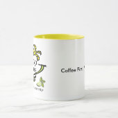 Koffie eerst, Mojitos later keramische Mok (Midden)