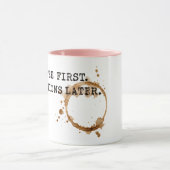 Koffie Eerst Mok (Midden)