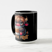 Koffie Eerst Mok (Voorkant links)