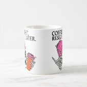 Koffie eerst, onderzoek later - PhD Koffiemok (Center)