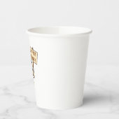 Koffie eerst! papieren bekers (Links)