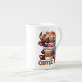 Koffie Eerst  Porselein Kop (Voorkant rechts)