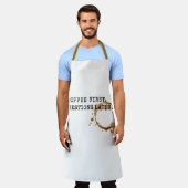Koffie Eerst Schort (Gedragen)