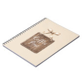 Koffie Eerst Teken Boog Notitieboek (Linkerzijde)