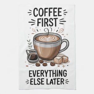 Koffie Eerst Theedoek