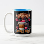 Koffie Eerst Tweekleurige Koffiemok (Links)