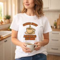 Koffie eerst volwassenheid tweede citaat humor