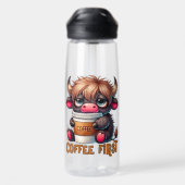 Koffie Eerst Waterfles (Achterkant)