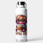 Koffie Eerst Waterfles (Achterkant)
