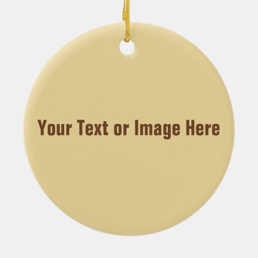 KOFFIE EERSTE aangepaste ornament (Achterkant)