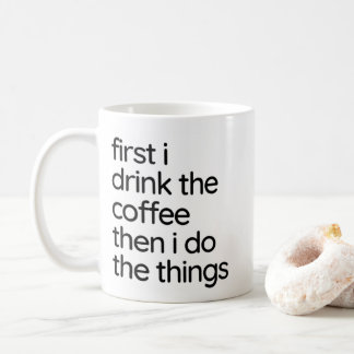 Koffie - Eerste drink a) Koffiemok