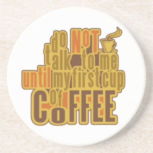 KOFFIE EERSTE onderzetter