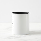 Koffie Eerste Spooky Halloween Skeleton Cafeïne Mok (Midden)