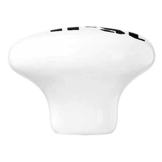 Koffie eerste Thunder_Cove Keramische Knop (Zijkant)