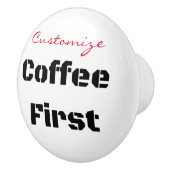 Koffie eerste Thunder_Cove Keramische Knop (Rechts)