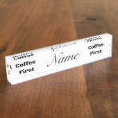 Koffie eerste Thunder_Cove Naambordje (Zijkant)