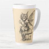 Koffie Elf Latte Mok (Rechterhoek)