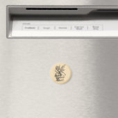 Koffie Elf Magneet (Insitu (Vaatwasser))