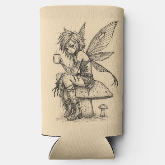Koffie Elf Seltzer Blikjeskoeler (Achterkant)