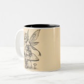 Koffie Elf Tweekleurige Koffiemok (Voorkant links)