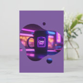 Koffie elke dag kaart (Staand voorkant)